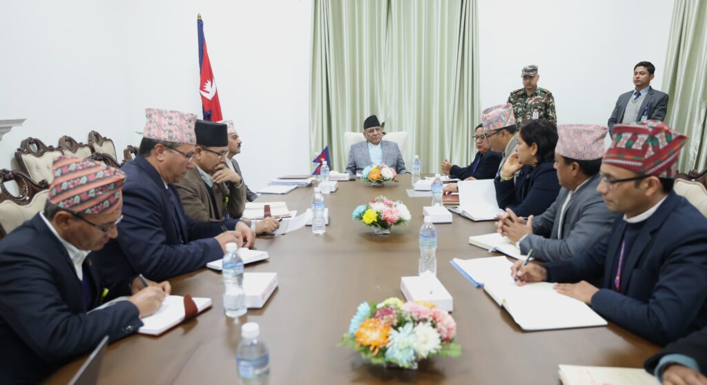संसदलाई ‘बिजनेश’ दिन प्रधानमन्त्रीको निर्देशन